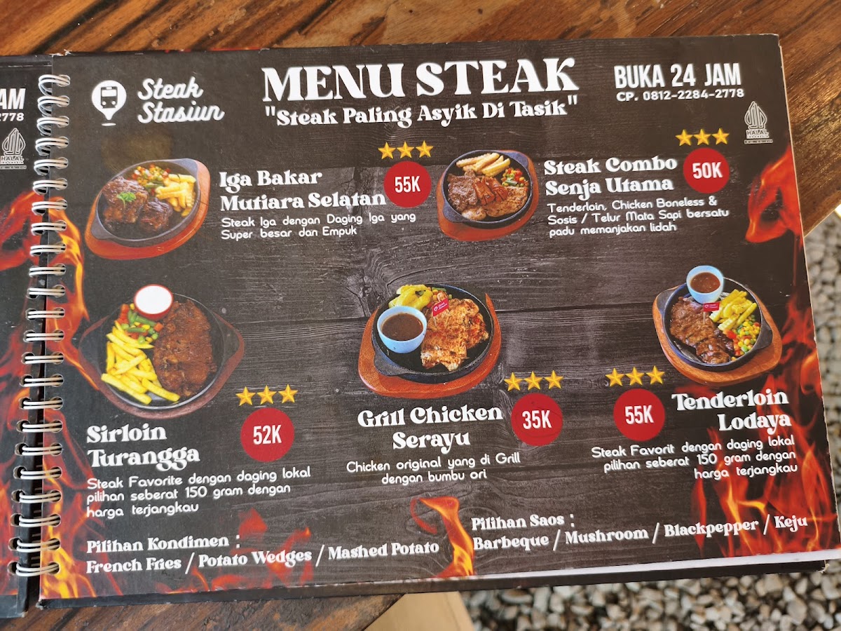 Menu Steak Stasiun-4