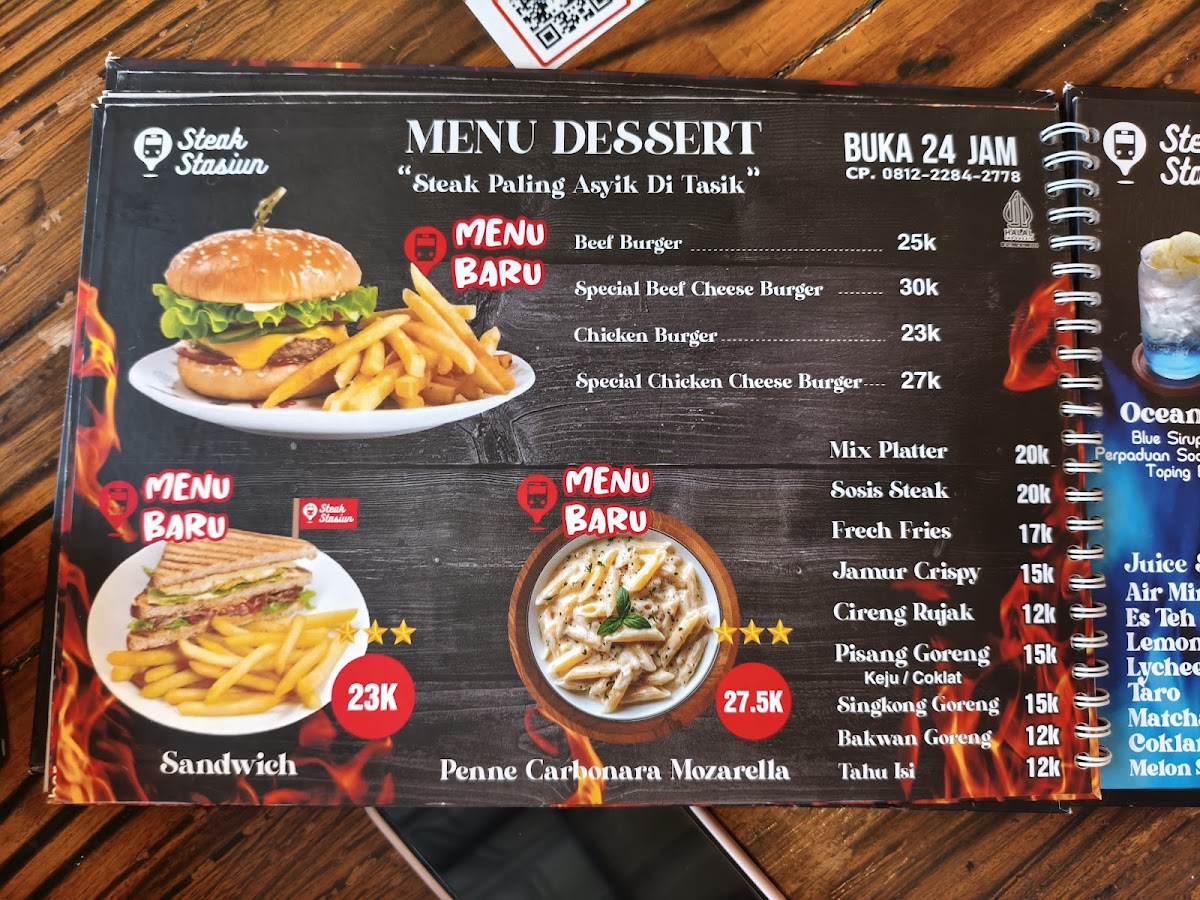 Menu Steak Stasiun-7